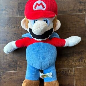 Super Mario Red and Blue Stuffed Toy